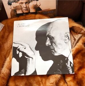 RARE Aleister Crowley OZ 77 SPOKEN WORD RECORDINGS VINYL LP RECORD